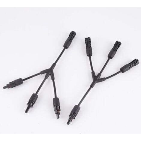 1x Solar Panel Connector (1 to 3 branches), MC4 Durable and Home Protector (1 to 3) (1/4)