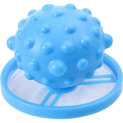 Bâton aspirant pour machine à laver, élimine les poils, filtre à boules de poils, outil de protection, 1 pc (bleu) (1/5)