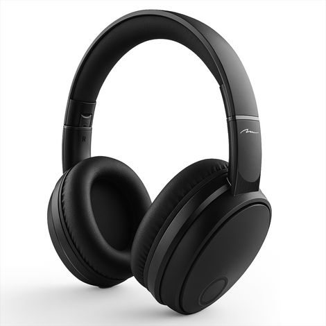 3MOTION ANC BT - Cuffie wireless on-ear con cancellazione attiva del rumore (ANC), Bluetooth 5.3, design pieghevole, batteria ricaricabile, USB-C, jack da 3,5 mm per la modalità cablata, cancellazione (1/4)