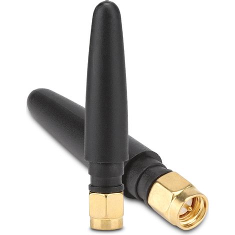 5 antennes Wi-Fi sans fil SMA 3 dBi 2,4 GHz à filetage interne (connecteur SMA mâle droit) (1/5)