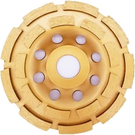 125-mm-Diamantschleifscheibe für Beton – APLUS Universal-Schleifscheibe für Beton 125 x 22,2 mm, geeignet für Beton, Granit, Stein und Ziegel (1/4)
