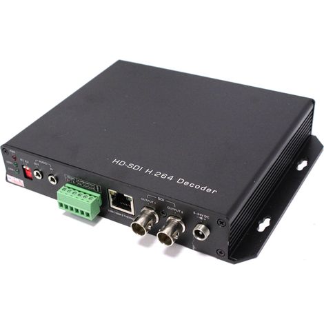 BeMatik - H.264 décodeur vidéo HD-SDI 2 Channel over TCP/IP RJ45 (1/3)