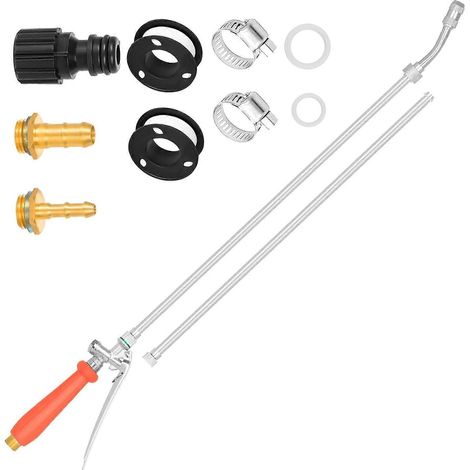 Reinforced All Metal Plant Watering Wand With Anti Slip Rubber Handle Ideal For Sunbaked Driveways And Hanging Basket Irrigation Multicolor (1/3)