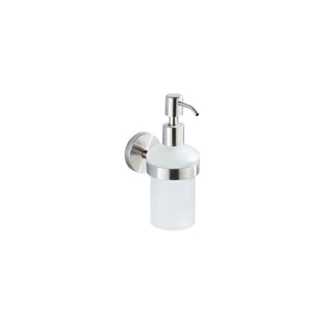 Dispenser di sapone a parete, dispenser per sapone da doccia, acciaio inox 304, adatto per gel doccia e sapone liquido per le mani - Crezuo