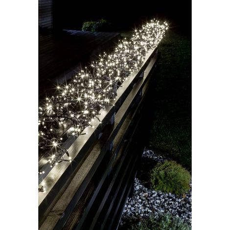Konstsmide 3862-100 Guirlande lumineuse en épi pour l'extérieur CEE: E (A - G) sur secteur Nombre de lumière 768 LED bl (1/3)