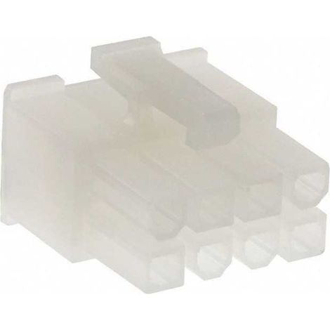 Connettore Mini Fit maschio 4x2 vie Molex