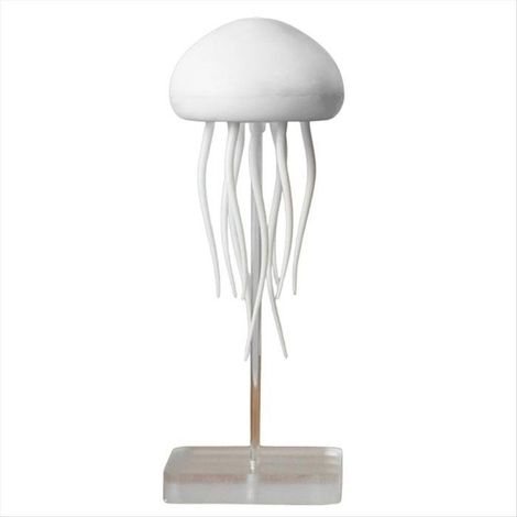 Lampe de Table Méduse, Lampe Méduse à Commande Vocale avec Pattes Dansantes, Lampe de Chevet Méduse à Dégradé RVB Rechargeable (1/3)