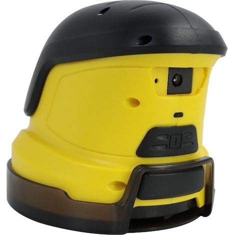 Grattoir à glace électrique pour pare-brise, déneigeuse portable pour voiture, outil de déneigement électrique portable rechargeable par USB, déneigement sans fil avec disque rotatif portable, sans ra (1/5)