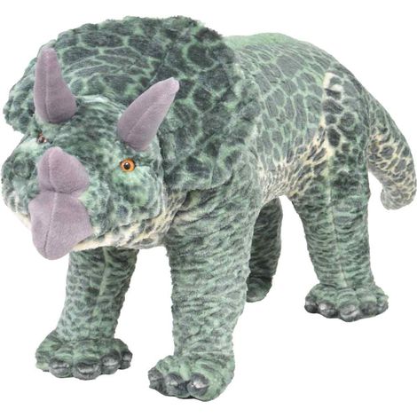 Teenpull – Plüschtier Triceratops Stehend Plüsch Grün XXL (1/5)