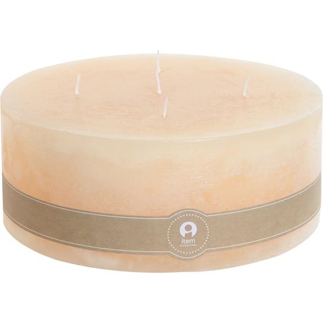 Vela Cera Parafina 25X25X10 4400 Gr, 80 Horas (1/4)