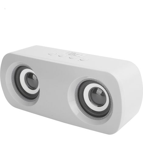 Enceinte Bluetooth Sada A9 Mini enceinte audio intelligente Bluetooth 5.0 Haut-parleur multimédia Blanc (1/5)