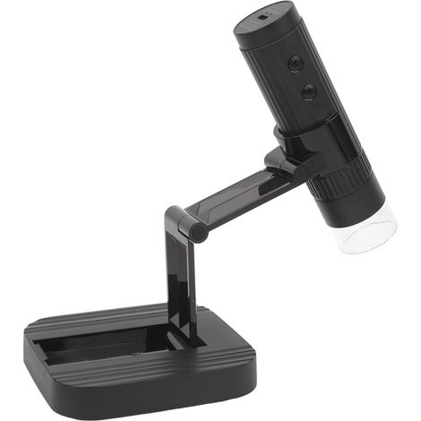 Microscope numérique sans fil 2MP, grossissement 1000x, WiFi avec 8 lampes, application USB, caméra microscope portable pour circuits imprimés (1/5)