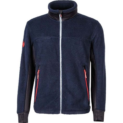 Chaqueta de trabajo de forro polar con cremallera BARK - Azul 3XL
