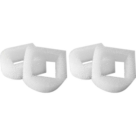 Ersatz-Schaumstofffilter - Für Wasserspender aus Keramik, Kunststoff und Drinkwell 360 Edelstahl, Weiß, 2 Stück (2er-Pack) (1/5)
