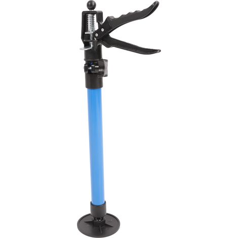 2 jeux de barres de support réglables de 50 à 115 cm, bases antidérapantes universelles, tige télescopique rapide pour armoire en acier allié. (1/5)