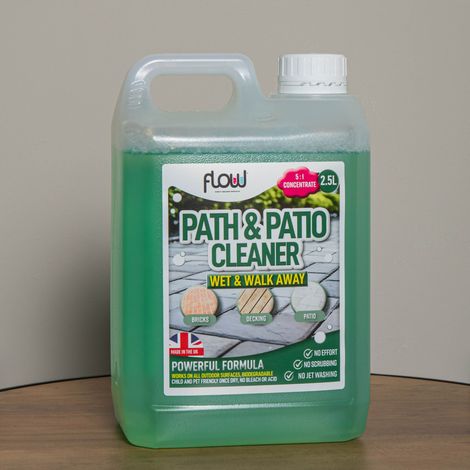 2.5 Litre Wet & Walk Away Patio Surface Cleaner Concentrate (1/5)