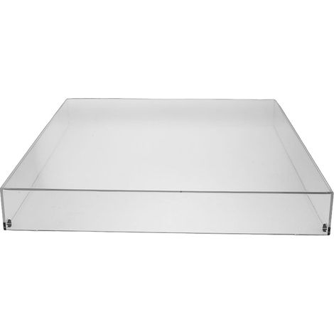 Couvercle Transparent Anti Poussière pour Platine Vinyle, Acrylique Rigide 16, 2 X 13, 2x2, 4 Pouces, Ajustement Précis, Installation Facile, Finition Cristal Claire pour Audio (1/5)