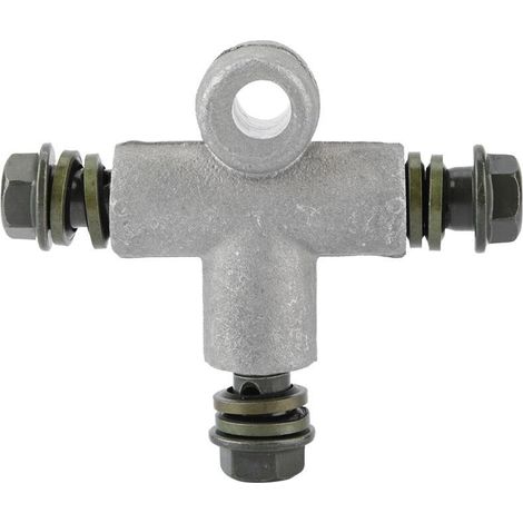 Jeffergarden Adaptateur de Tuyau D'huile de Frein Hydraulique 3 Voies pour Moto ATV Raccord de Tuyau en T 10 Mm Bouchons de Vidange D'huile Moteur Automobile Tuyau pour Moto ATV pour Dirt Bike. (1/5)