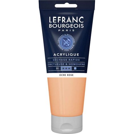 Lefranc Bourgeois Fine Acrylic Colore Acrilico, Rosa (Pink Ochre), 200 ml