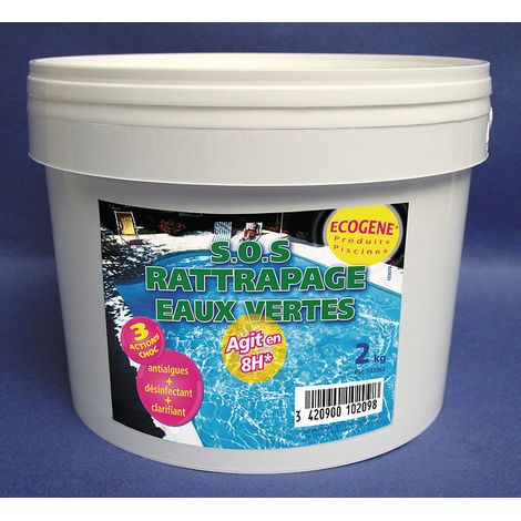 Sos rattrapage eaux vertes seau de 2 KG