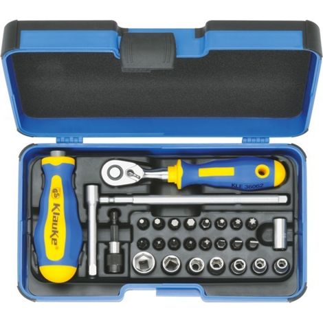 Klauke STECKSCHLÜSSEL BIT-SORT.29-TLG (KL361) (1/2)