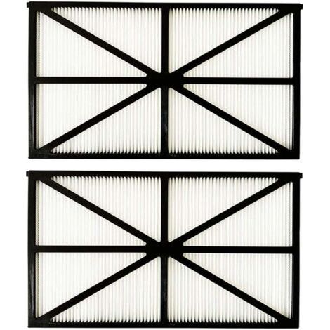 Lot de 4 Panneaux Filtres pour Robot Tiger Shark - RCX70101PAK2 - Noir (1/3)