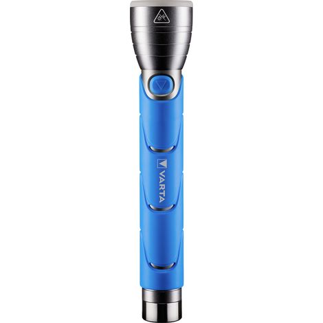 Varta Outdoor Sports F30 Taschenlampe blau Aluminium 25 cm