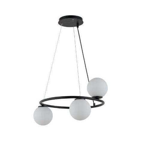BOBOCHIC - Lustre SIK en acier  3 lampes Noir