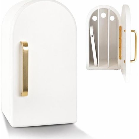 Irovami Boîte rangement téléphone bambou – 6 téléphones, 3 ports, noir (1/5)