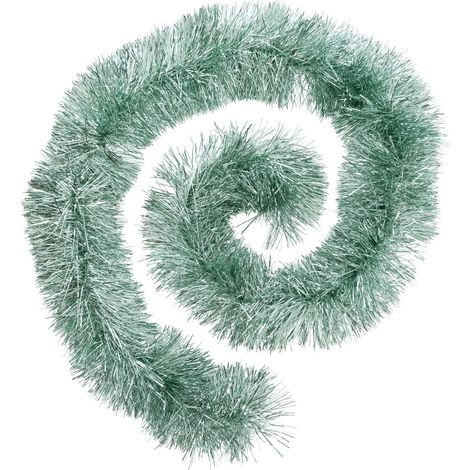 Guirlande de Noël BOA large 15 cm Vert amande Longueur 2 mètres - Feeric Christmas (1/2)
