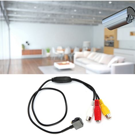 Caméra de surveillance audio et vidéo HD filaire miniature 1200TCV, 1500TCV, 600TCV, 700TCV (1/5)