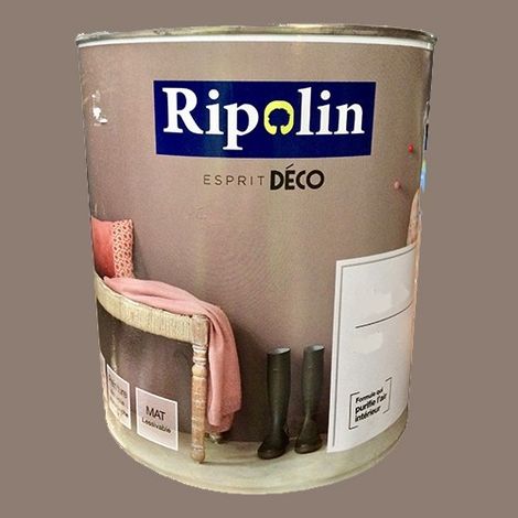 RIPOLIN Peinture Esprit Déco Canelle Mat 1 L (1/2)