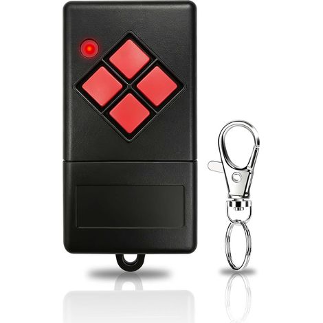 Télécommande pour Porte de Garage 40,685MHz Compatible avec MAHS40-04, MAHS40-01, AHS40-02, AHS40-03, AHS40-04,4 Canaux pour Émetteur Portatif de Remplacement avec 10 Interrupteurs Dip (1/5)