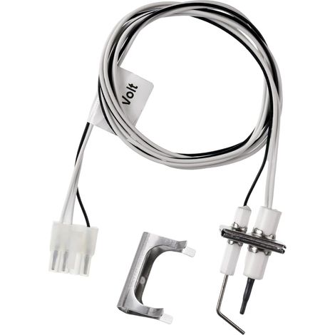 Q3400A1024 / U Capteurs de Tige de Flamme pour Barbecue, raccord d ' allumeurs 24 V, Assemblage de Tige de Flamme pour capteurs SV9500M SV9600 IG9500 (1/4)