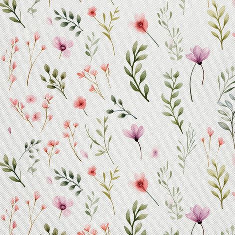 Tela decorativa para exteriores Oxford - Flores - DX2613 (1/5)