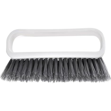 Brosse de Nettoyage Multifonctionnelle Blanche en Nylon et PP Pinceau pour Composition et Feuilles Mortes Outil Solide pour Maison Jardin et Entretien Floral Brosse Pratique (1/5)