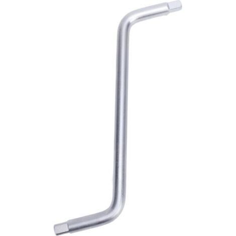 Chiave per tappo di scarico coppa olio da 8 mm, utensile in metallo da 0 mm, chiave a bussola quadrata tipo S, pratica per lo scarico dell'olio su motori e cambi, accessorio essenziale per meccanici -