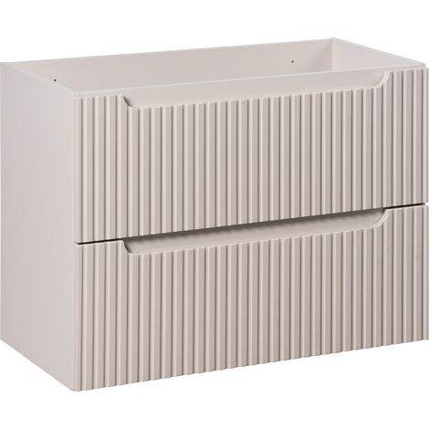 Mobile bagno senza lavabo Riva cachemire 80cm