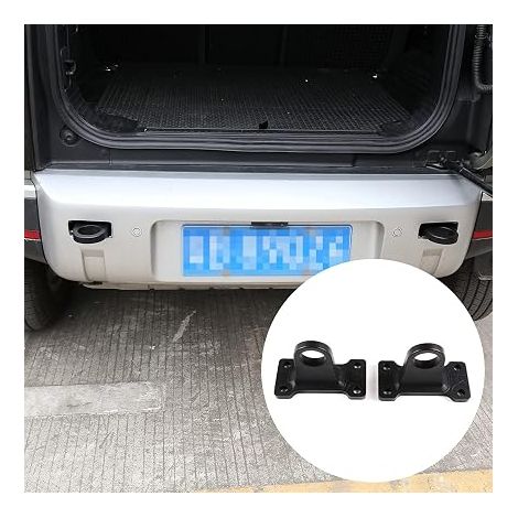 Trailer Hitch Hook Heavy Duty Aluminum Alloy for 90 110 2020-2022 Towing Accessories Kit (2 Pieces, Black) (1/5)