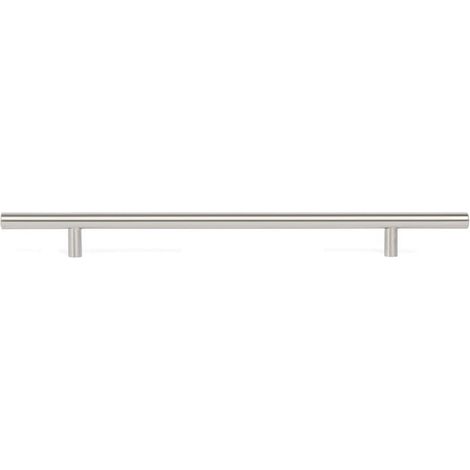 Poignée Barre T - Acier Inoxydable Massif - Pour Tiroirs Et Armoires De Cuisine - 128 mm - Lot De 2 (1/5)