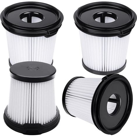Packung mit 4 Filterelementen und Filtern für Shark IW1111, IW3511 und IW3120 Detect Pro Staubsauger