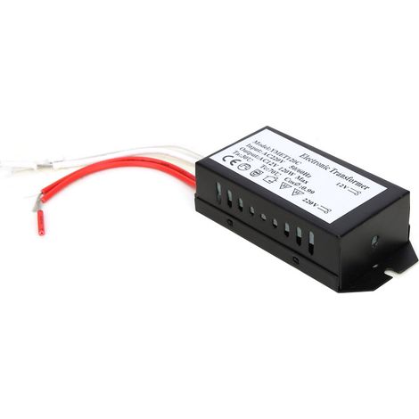 Transformateur électronique 220V vers 12V, convertisseur de tension, alimentation intelligente (120W) (1/5)