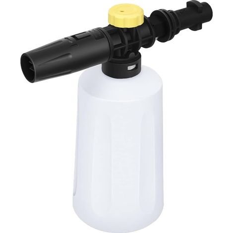 Schaumkanone für Kärcher K2, K3, K4, K5, K6, K7, 750 ml, mit verstellbarer Düse, 1 Stück (1/5)