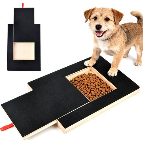 Hundekrallenschleifer, Hundekratzbrett mit Leckerli-Box, stressfreie Alternative zur Hundekrallenschere, multifunktionales Hundekrallenschleifpapier (1/5)