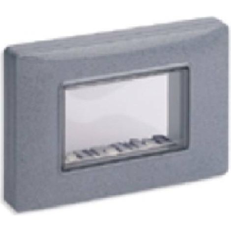 VIMAR 14943.14 - Calotta IP55 3M +viti grigio granito