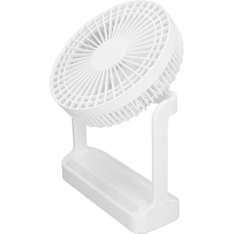 Tragbarer Ventilator mit Nachtlicht, Mini-Tischventilator, wiederaufladbarer Wandventilator für Zuhause, Schlafzimmer oder Büro. (1/5)
