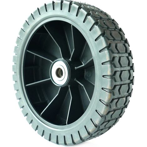 Oleo Mac – Roue avant tondeuse 180mm – Largeur 46mm – Pour terrains accidentés – 66110301R