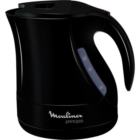 Moulinex BY1078 Principio - Bollitore Elettrico, 2200 W, 1,5 Lt., Black (1/5)