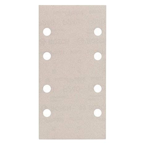 Bosch Professional BOS-2608607974 Bosch 2608607974-Lija Orbital C470: 93x186mm 8P. G240 x50, Nero (1/4)
