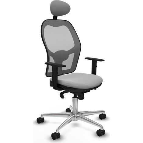 Piqueras y Crespo Silla Jorquera Gris Claro Confort Oficina